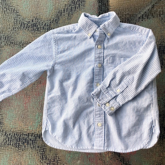 Land’s End | Classic Button Down Striped - Picture 2 of 6